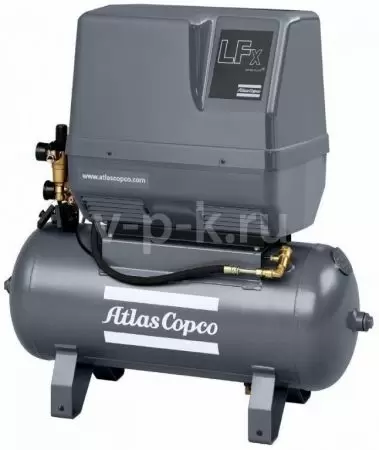 Поршневой компрессор Atlas Copco LFx 1,5 1PH на ресивере(50 л)