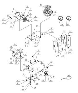 Гайка М10 для 50lh20a-1.5 фото