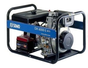 Дизельный генератор  DX 6000TE Дизельный генератор  DX 6000TE