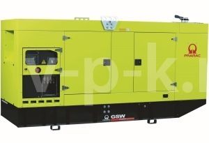 Дизельный генератор PRAMAC GSW275I 3-фазный в кожухе  фото