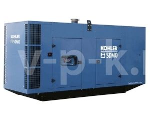 Дизельный генератор SDMO V650C2 в кожухе  фото