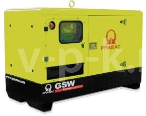 Дизельный генератор PRAMAC GSW 22 P 3-фазный в кожухе Дизельный генератор PRAMAC GSW 22 P 3-фазный в кожухе