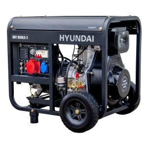 Дизельный генератор Hyundai DHY 8500LE-3  фото