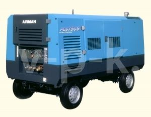 Винтовой компрессор Airman PDS750S с ресивером Винтовой компрессор Airman PDS750S с ресивером фото