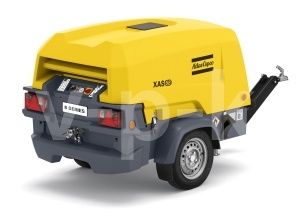 Винтовой компрессор Atlas Copco XAS 68 KD передвижной (мобильный) Винтовой компрессор Atlas Copco XAS 68 KD передвижной (мобильный) фото