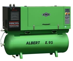 Винтовой компрессор ATMOS Albert E95-KR стационарный Винтовой компрессор ATMOS Albert E95-KR стационарный фото