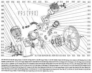 Болт М3*30 для v90 фото