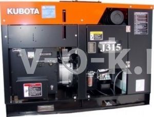 Дизельный генератор Kubota J315  Дизельный генератор Kubota J315  фото