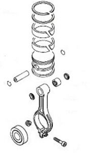 4191011000 Шатунно-поршневая группа Fiac VS 402