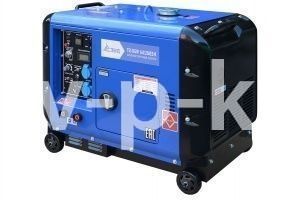 Дизельный генератор ТСС DGW 6.0/250ES-R в шумозащитном кожухе