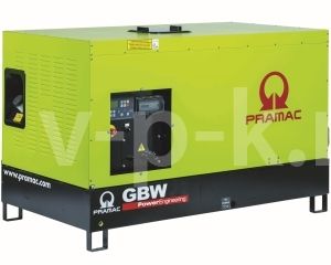 Дизельный генератор  GBW15P 3-фазный в кожухе  (альт. Pramac PB16C/4)