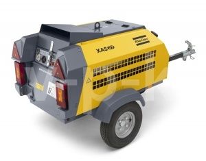 Винтовой компрессор Atlas Copco XAS 27 HP передвижной (мобильный) Винтовой компрессор Atlas Copco XAS 27 HP передвижной (мобильный) фото