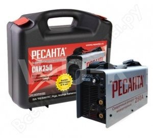 Сварочный инвертор MMA Ресанта САИ-250 в кейсе фото