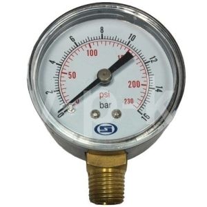 R 4141301600 Манометр D.50 мм, 1/4", 16 Bar (аналог 7110020000) для 270v90 фото