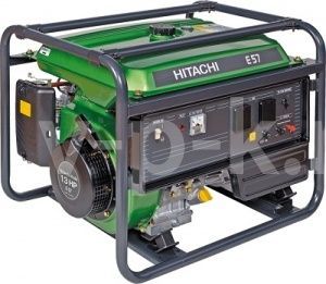 Бензиновый генератор Hitachi E57  Бензиновый генератор Hitachi E57  фото