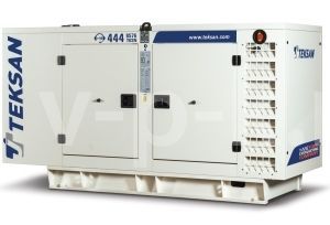 Дизельный генератор TEKSAN TJ45BD-1 CROMPTON в кожухе  фото