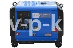 Дизельный генератор ТСС SDGN7000EH3 в шумозащитном кожухе