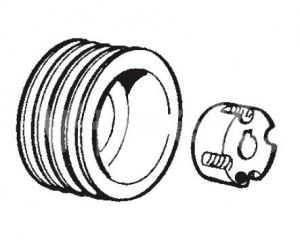 9076507 Шкив компрессора ABAC