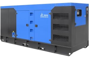 Дизельный генератор  АД-320С-Т400-2РКМ26 в шумозащитном кожухе
