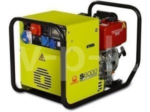 Дизельный генератор PRAMAC S6000 3-фазный #CONN #DPP Дизельный генератор PRAMAC S6000 3-фазный #CONN #DPP