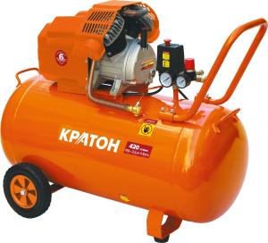 Поршневой компрессор КРАТОН AC-420-100-DDV с ресивером фото