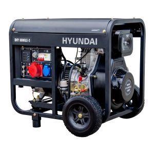 Дизельный генератор Hyundai DHY 8000LE-3  фото