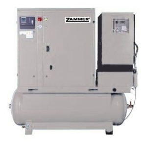 Винтовой компрессор Zammer SKTG22V-16-500/O2 с ресивером Винтовой компрессор Zammer SKTG22V-16-500/O2 с ресивером фото
