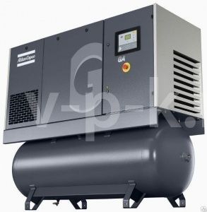 Винтовой компрессор Atlas Copco GA 5 8,5 P с ресивером с ресивером Винтовой компрессор Atlas Copco GA 5 8,5 P с ресивером с ресивером фото