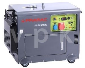 Дизельный генератор  PMD5050s, 400/230V, 50Hz, #AVR,  Battery EC Дизельный генератор  PMD5050s, 400/230V, 50Hz, #AVR,  Battery EC
