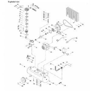CYLINDER HEAD FUBAG ROBUST AIR HS2065K16 фото