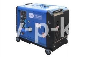 Дизельный генератор ТСС DGW 5.0/200ES-R в шумозащитном кожухе