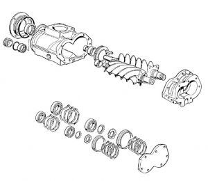 8234126 Ремкомплект винтового блока ABAC