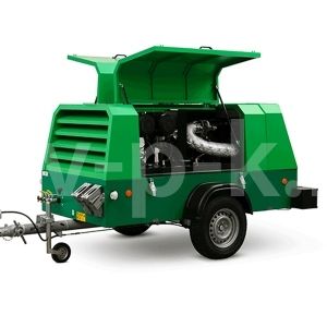 Винтовой компрессор ATMOS PDP70(KUBOTA) 12 на салазках фото