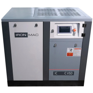 Винтовой компрессор IRONMAC IC 120/8 C VSD (IP23) электрический фото