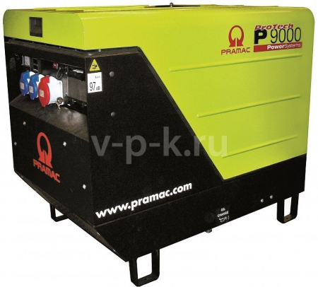 Дизельный генератор PRAMAC P9000 3-фазный #AVR #CONN #DPP