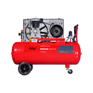 Поршневой компрессор Fubag B5200B/100 CT4 + Набор пневмоинструмента 34 предмета 45681502_120103 с ресивером фото