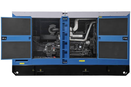 Дизельный генератор ТСС АД-200С-Т400 в шумозащитном кожухе с АВР