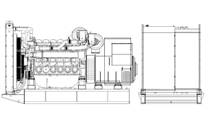 Дизельный генератор Onis Visa P 730 B  Дизельный генератор Onis Visa P 730 B  фото