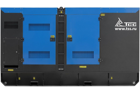 Дизельный генератор  ЭД-250-Т400 в шумозащитном кожухе на прицепе