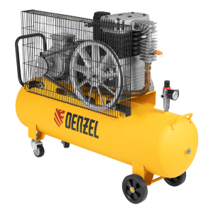 Поршневой компрессор DENZEL BCI4000-T/100 с ресивером фото