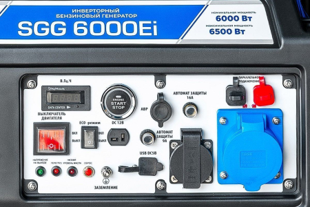 Бензиновый генератор  SGG 6000Ei Бензиновый генератор  SGG 6000Ei