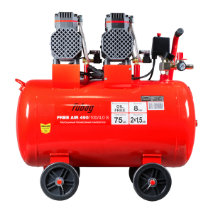 Поршневой компрессор Fubag Free Air 490/100/4.0 S 46559 с ресивером фото