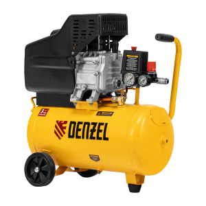 Поршневой компрессор DENZEL DC1500/24 с ресивером фото