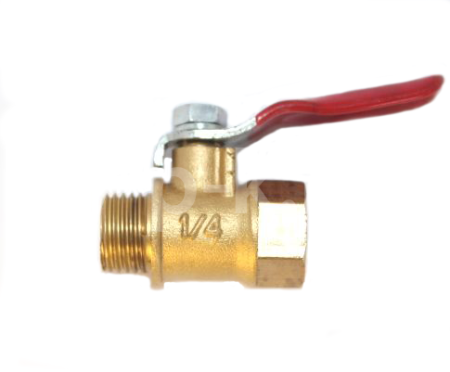 R 4112101200 Кран шаровый 1/4"M (аналог 7130010000) для 50lh20a-1.5