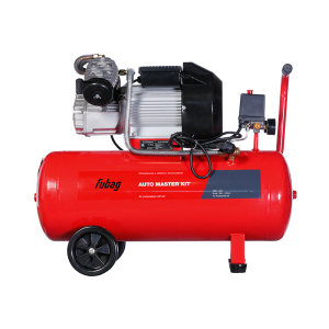 Поршневой компрессор Fubag AUTO MASTER KIT + 10 предметов 641270 с ресивером фото