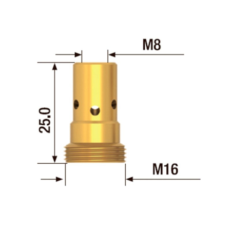 Горелка сварочная для полуавтомата Fubag FB 500 5m