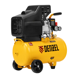 Поршневой компрессор DENZEL DC1500/24 с ресивером фото