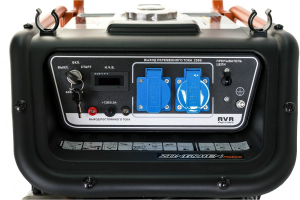 Бензиновый генератор Zongshen KB 5000 1T90DF500 передвижной фото