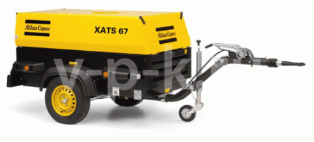 Винтовой компрессор Atlas Copco XATS 67 DD