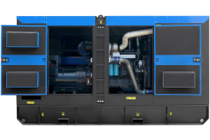 Дизельный генератор ТСС ЭД-250-Т400 с АВР в шумозащитном кожухе на прицепе 025293 Дизельный генератор ТСС ЭД-250-Т400 с АВР в шумозащитном кожухе на прицепе 025293 фото